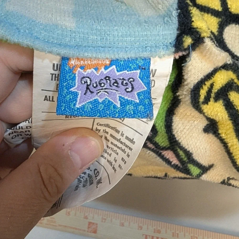 Nickelodeon Rugrats Throw Pillow Kids Multicolor 90s Vintage Angelica Tommy